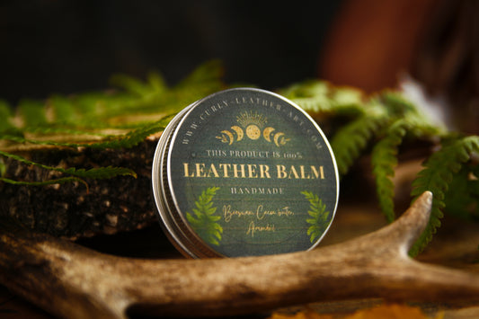 "Natürliche Lederpflege: Tipps zur Lederpflege mit unserem Handmade Leather Balm"